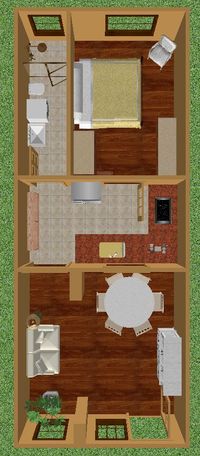 3D-Darstellung Wohnung 7